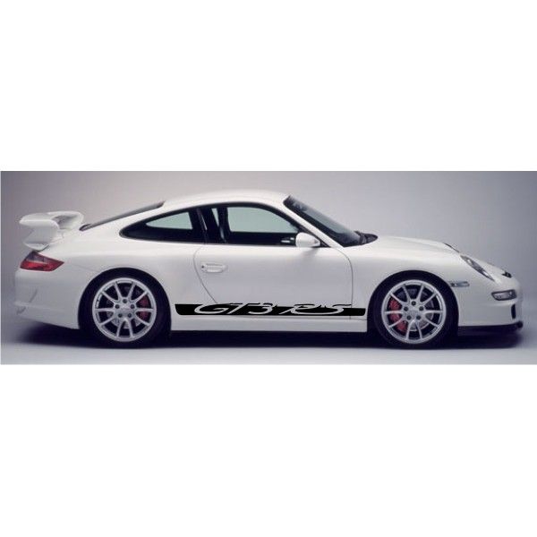 ステッカー - Porsche 911用 ”GT3 RS” ロゴ サイドステッカー